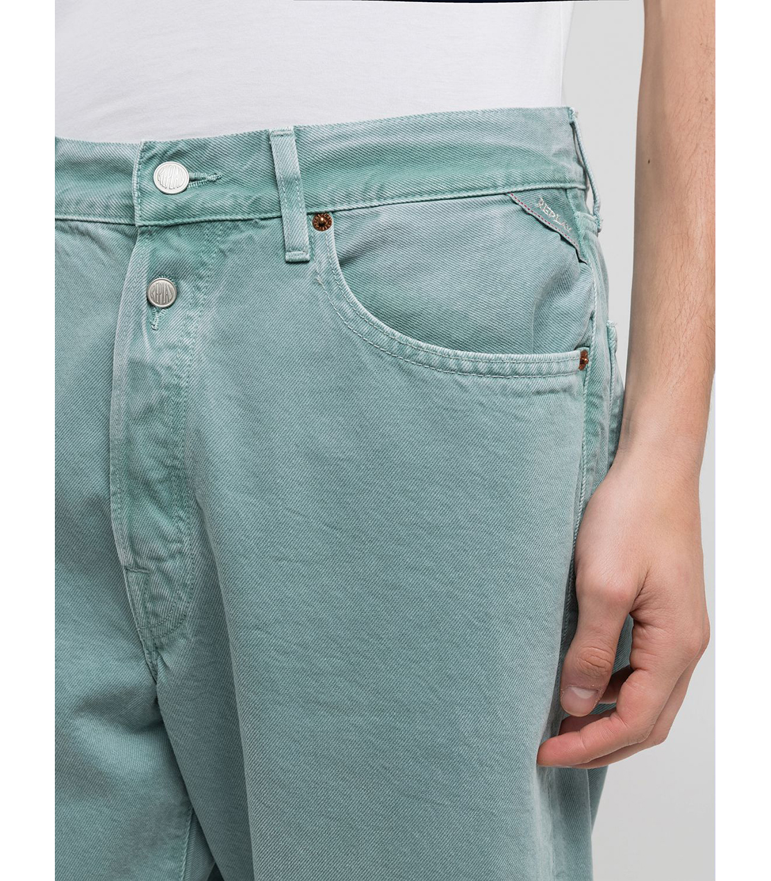 9Z1 ECO PLUS コンフォートストレートフィットデニム（セットアップモデル） 詳細画像 ミントグリーン 5